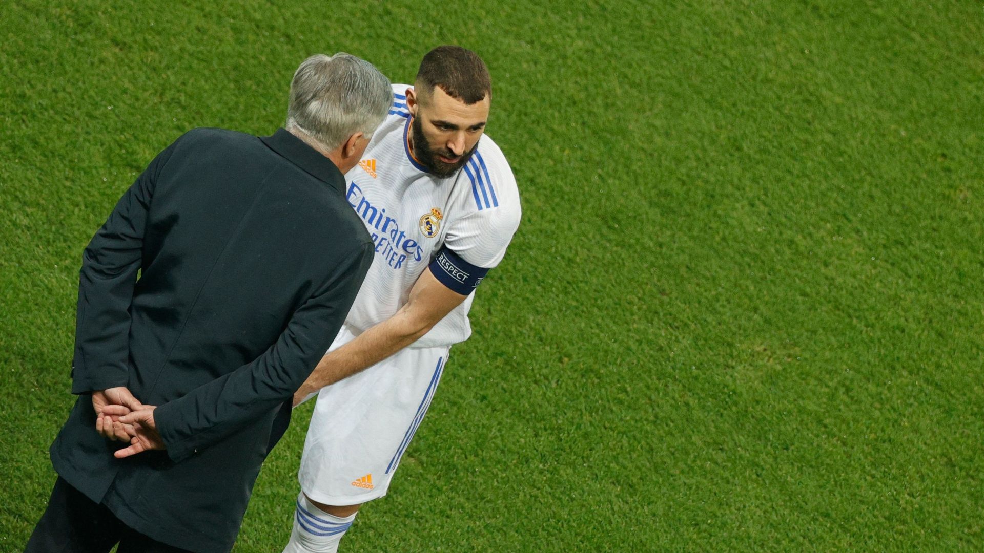 Carlo Ancelotti Karim Benzema