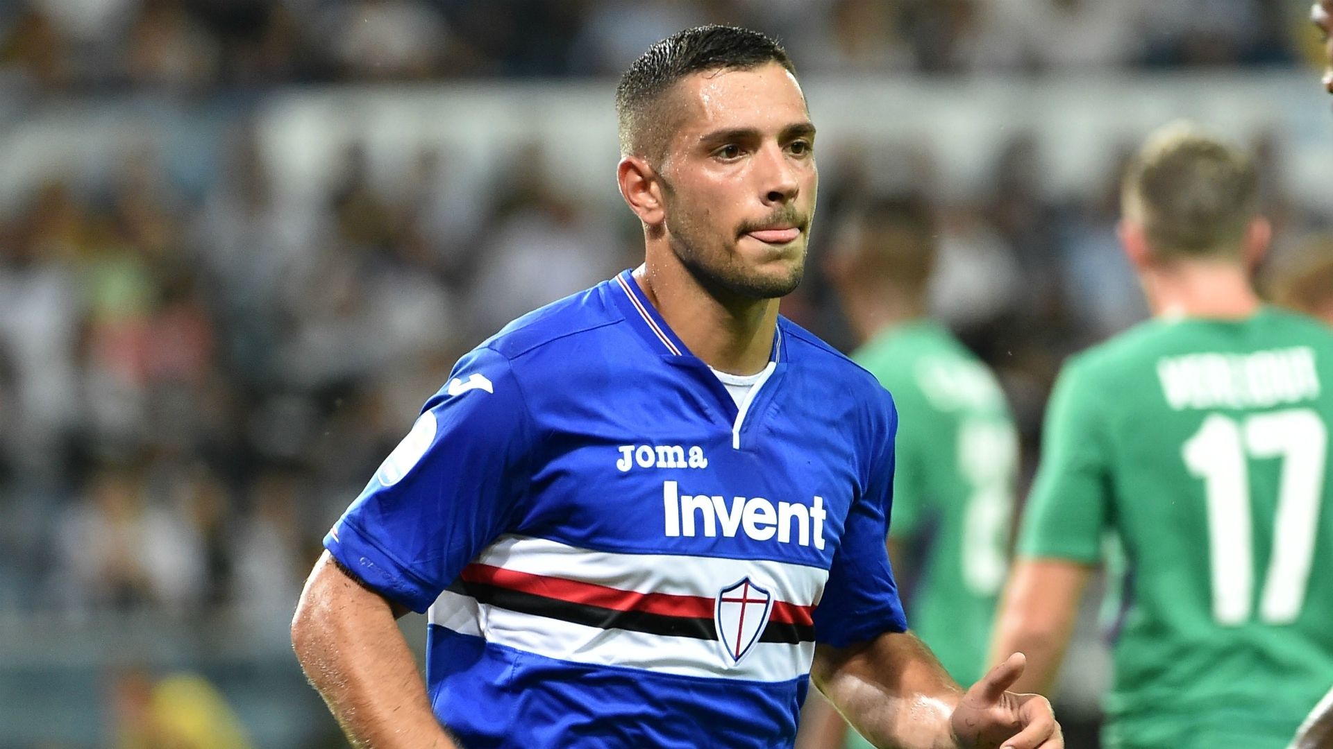 Gianluca Caprari Sampdoria Fiorentina Serie A 09192018