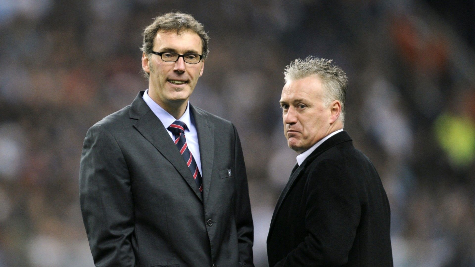 Laurent Blanc et Didier Deschamps
