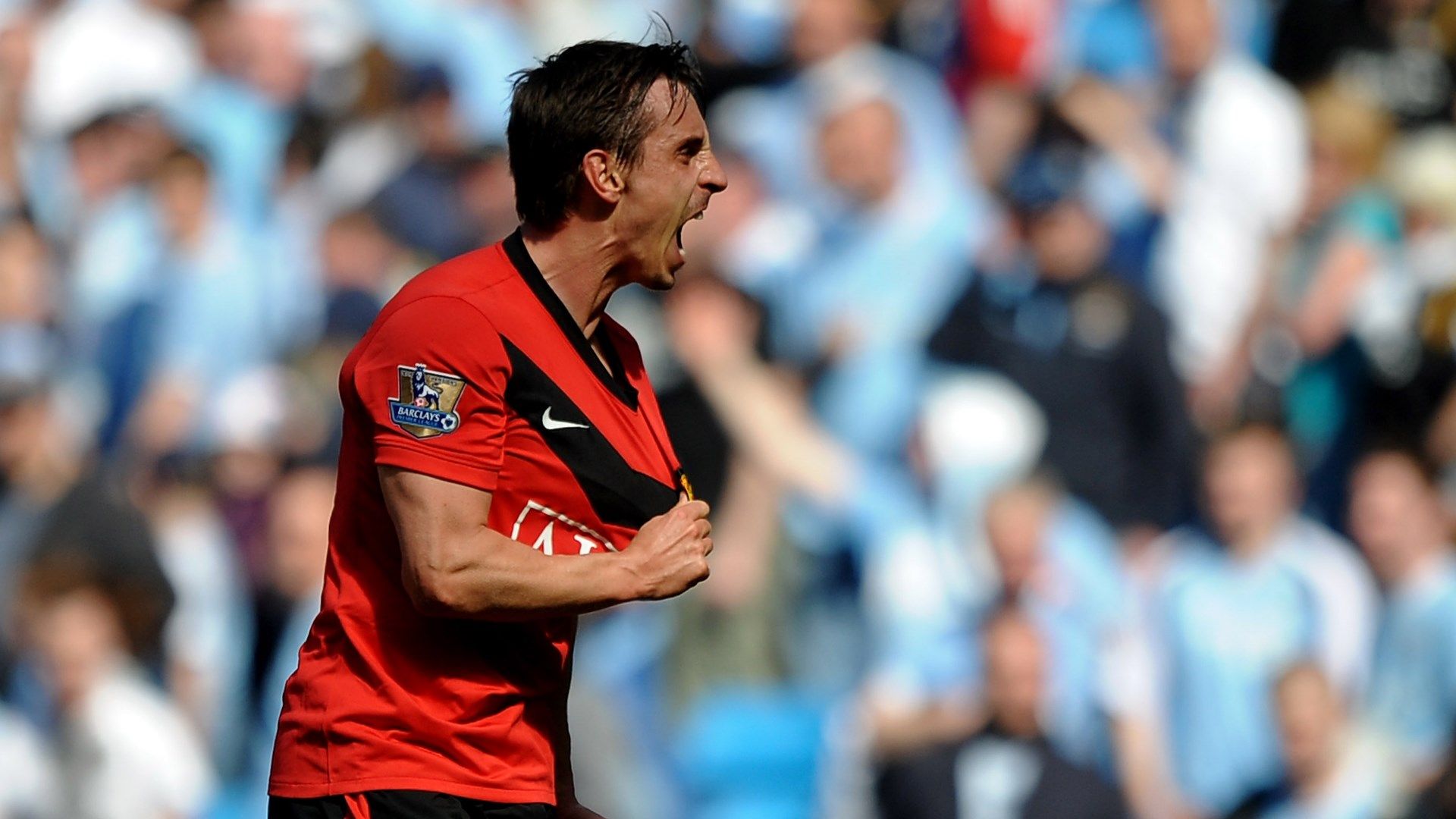 Gary Neville Man Utd 2010