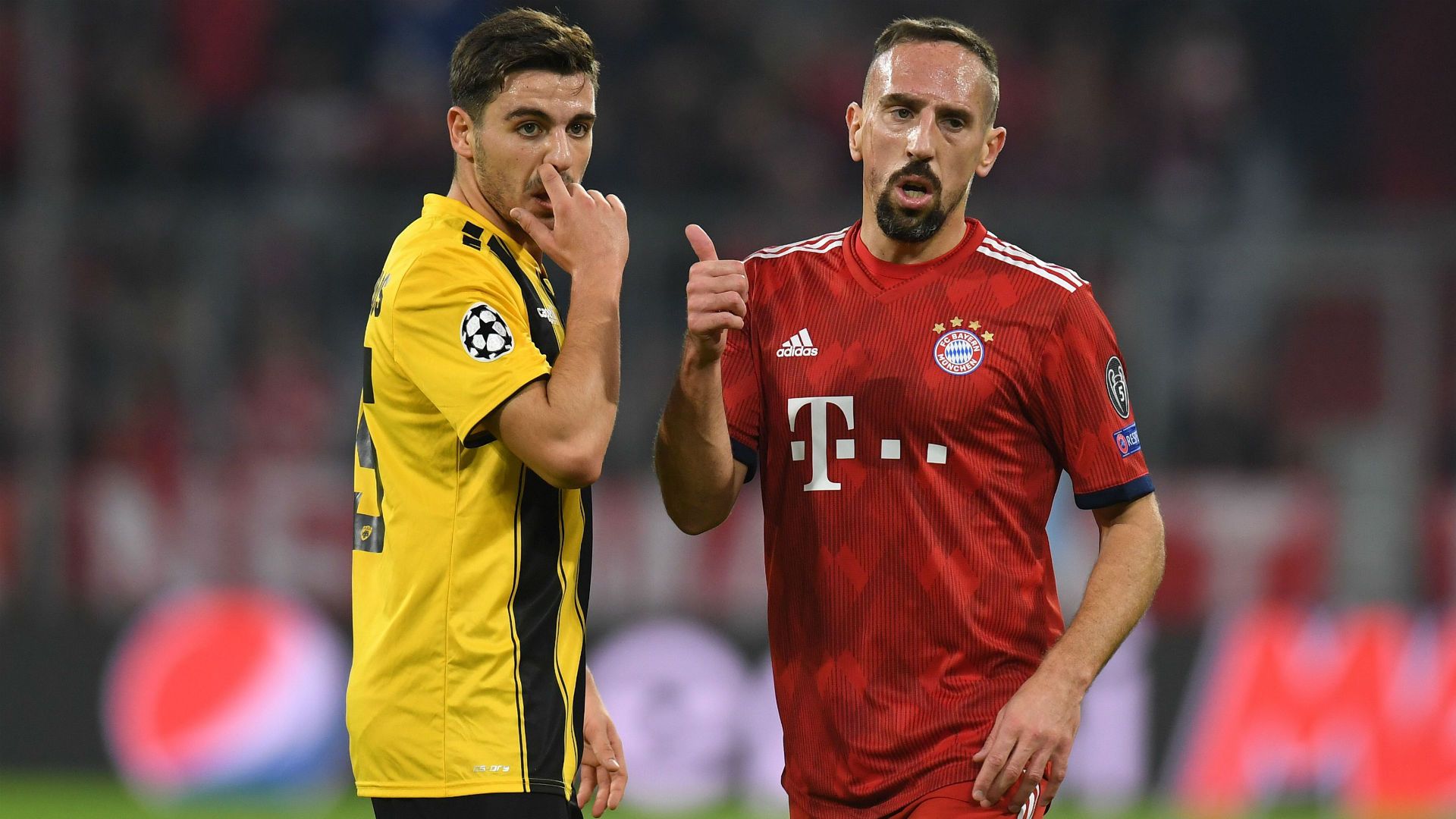 Franck Ribery FC Bayern München Champions League 07112018