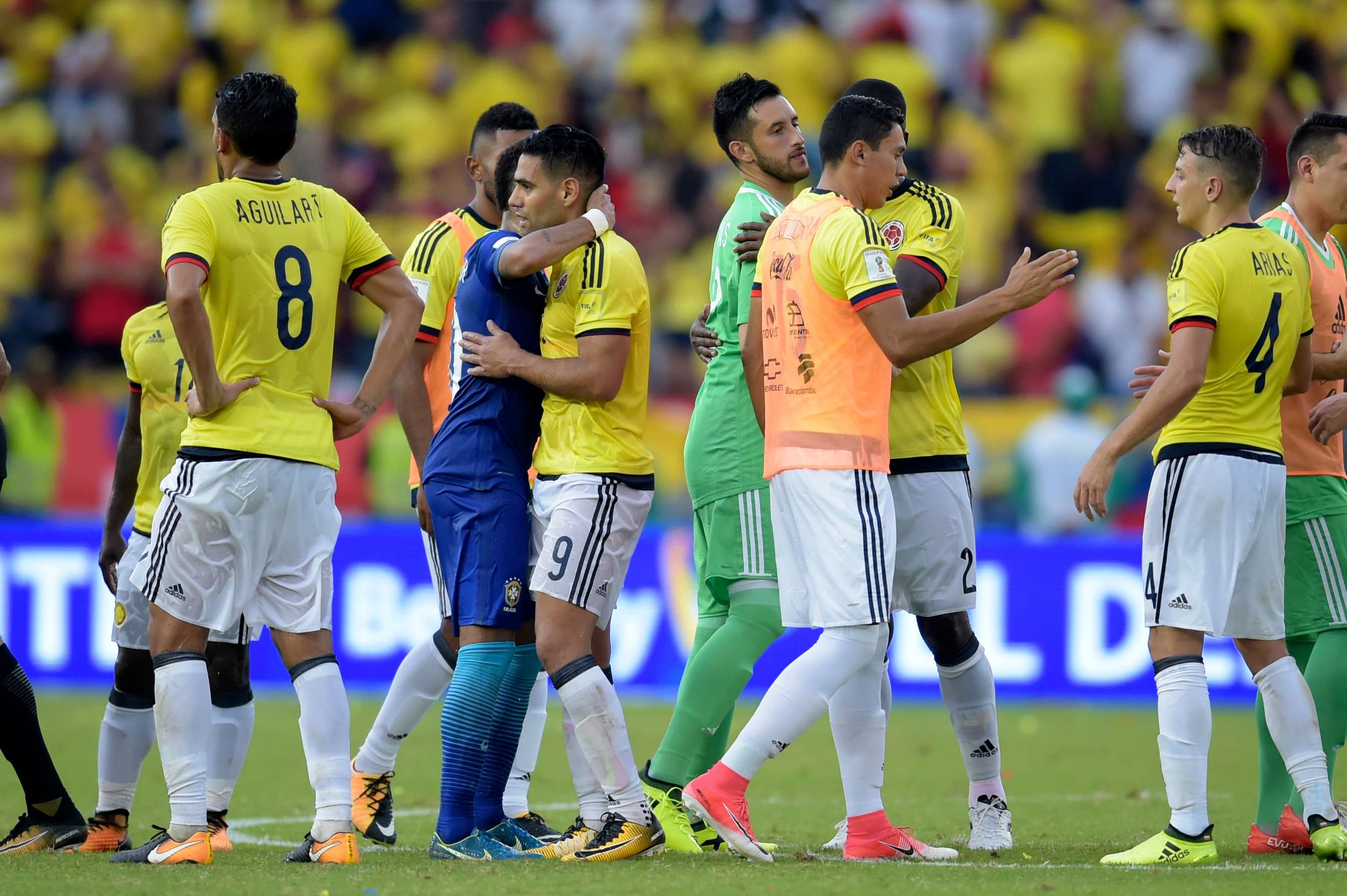 Colombia vs Brasil Eliminatoria 05092017