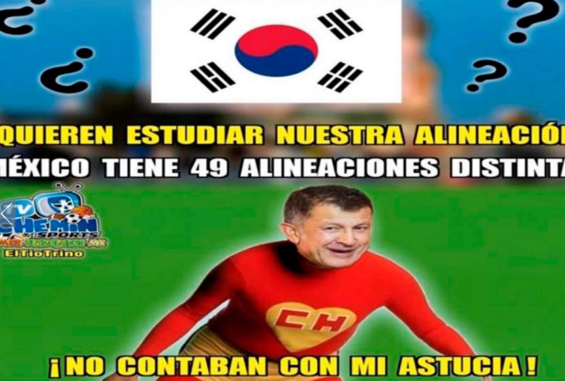 Memes México Corea