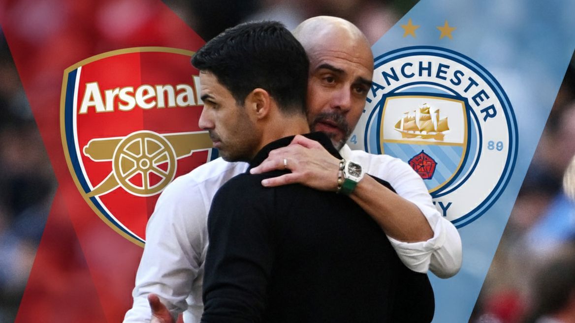Guardiola Arteta Manchester City Arsenal