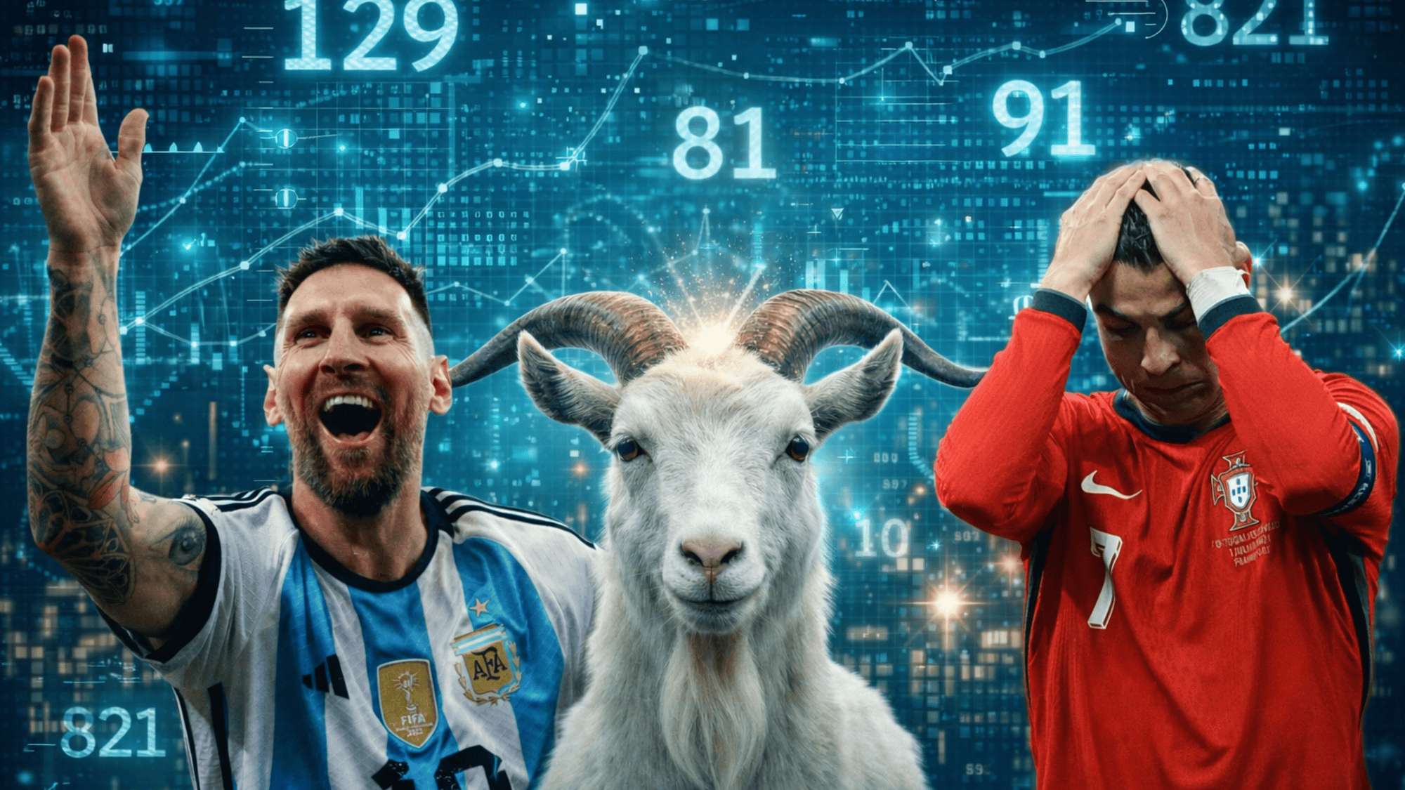 Cristiano Ronaldo Lionel Messi (Goal Only)