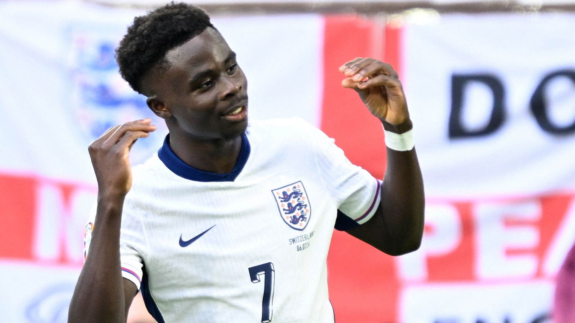 Bukayo Saka England Euro 2024