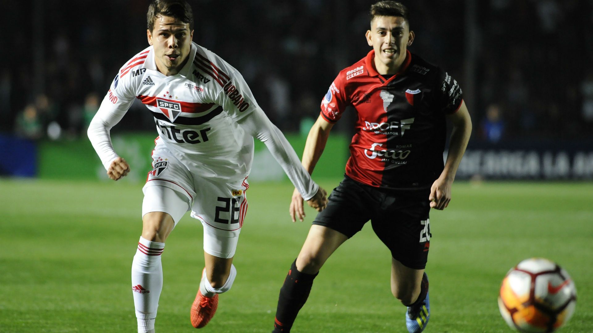 Felipe Arauna Gonzalo Escobar Colon Sao Paulo Copa Sudamericana 16082018