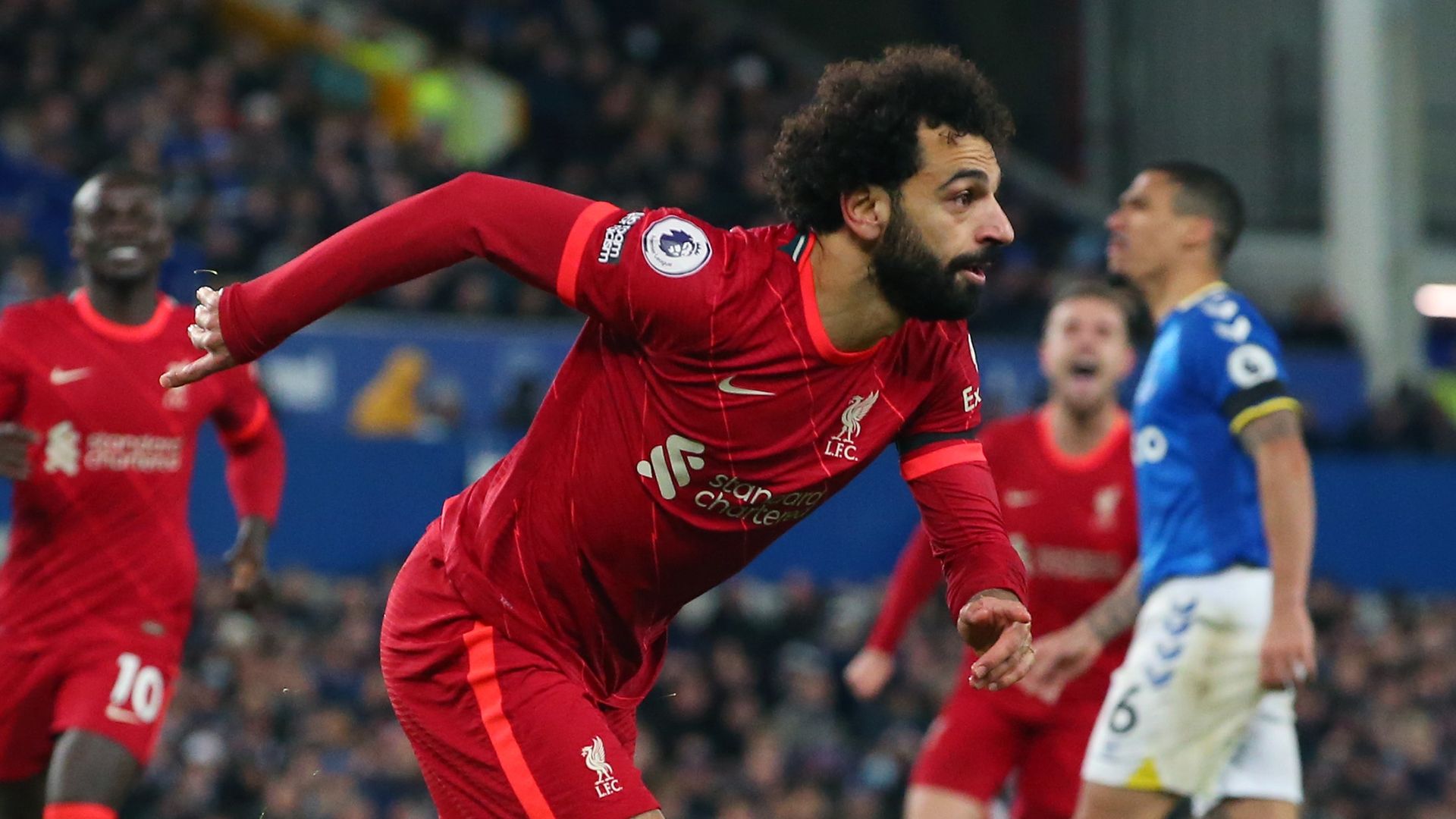Mohamed Salah Liverpool Everton Premier League 2021-22