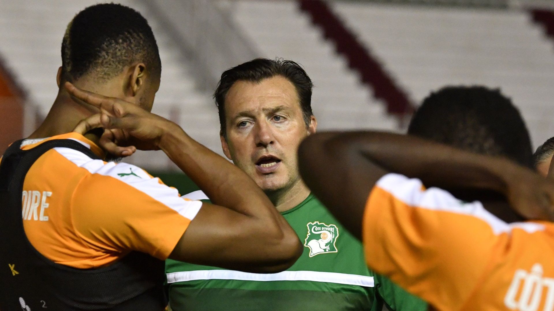 Marc Wilmots of Ivory Coast