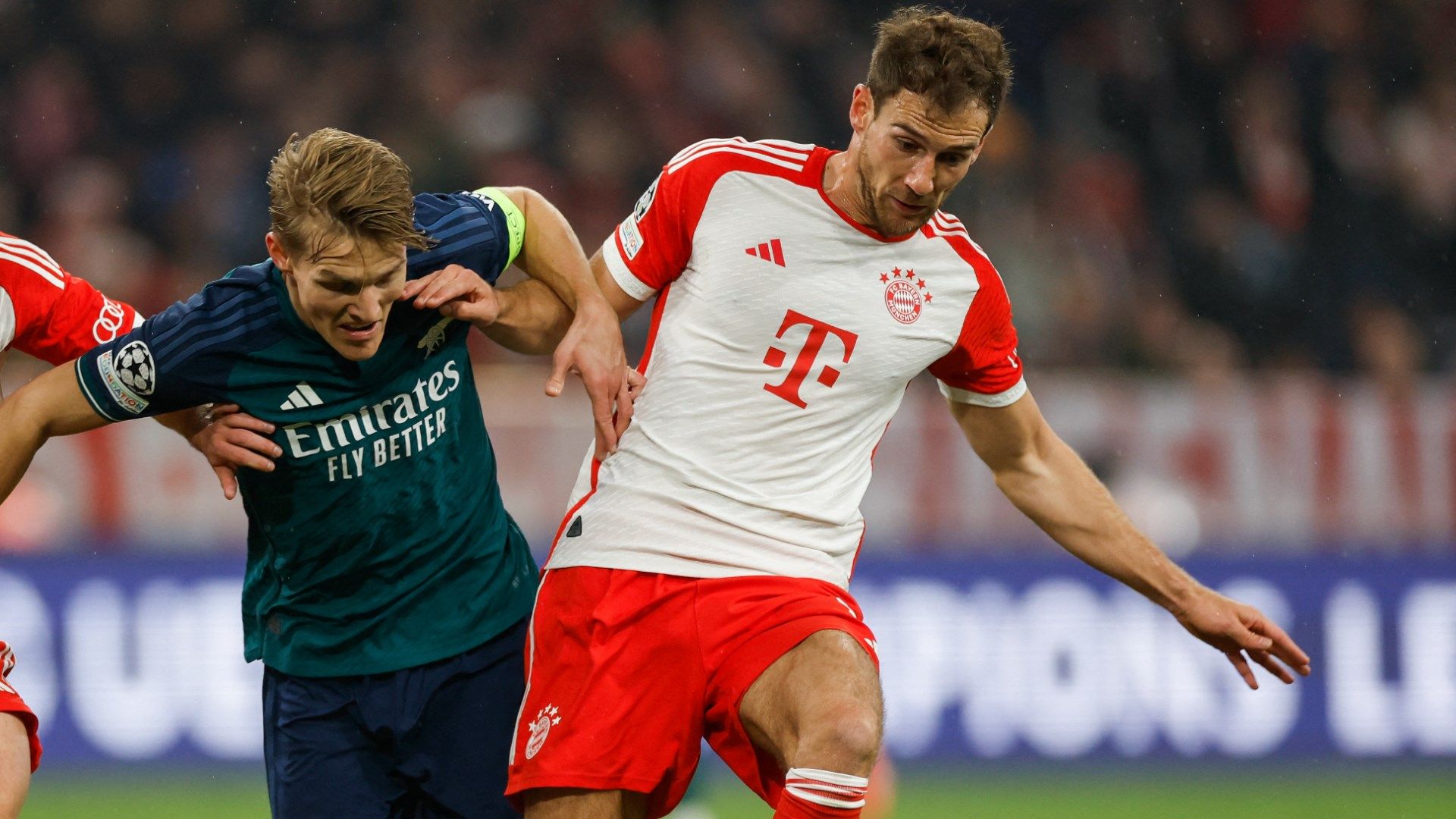 Leon Goretzka Bayern Munich Arsenal Champions League 2023-24