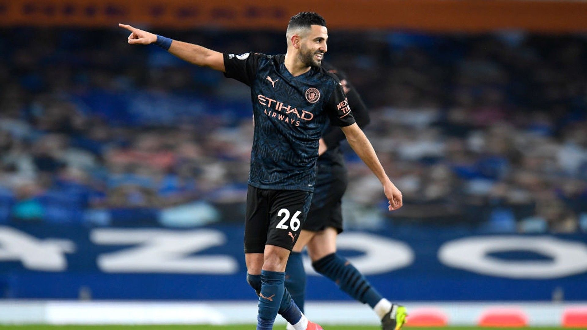 Riyad Mahrez Manchester City.