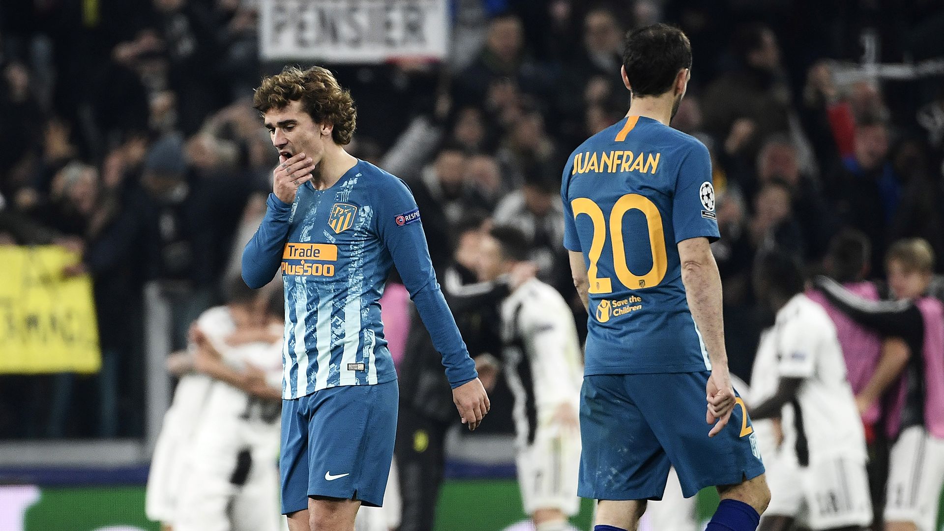 Griezmann Juanfran Atletico Madrid 2018-19