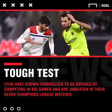 Barcelona Lyon graphic