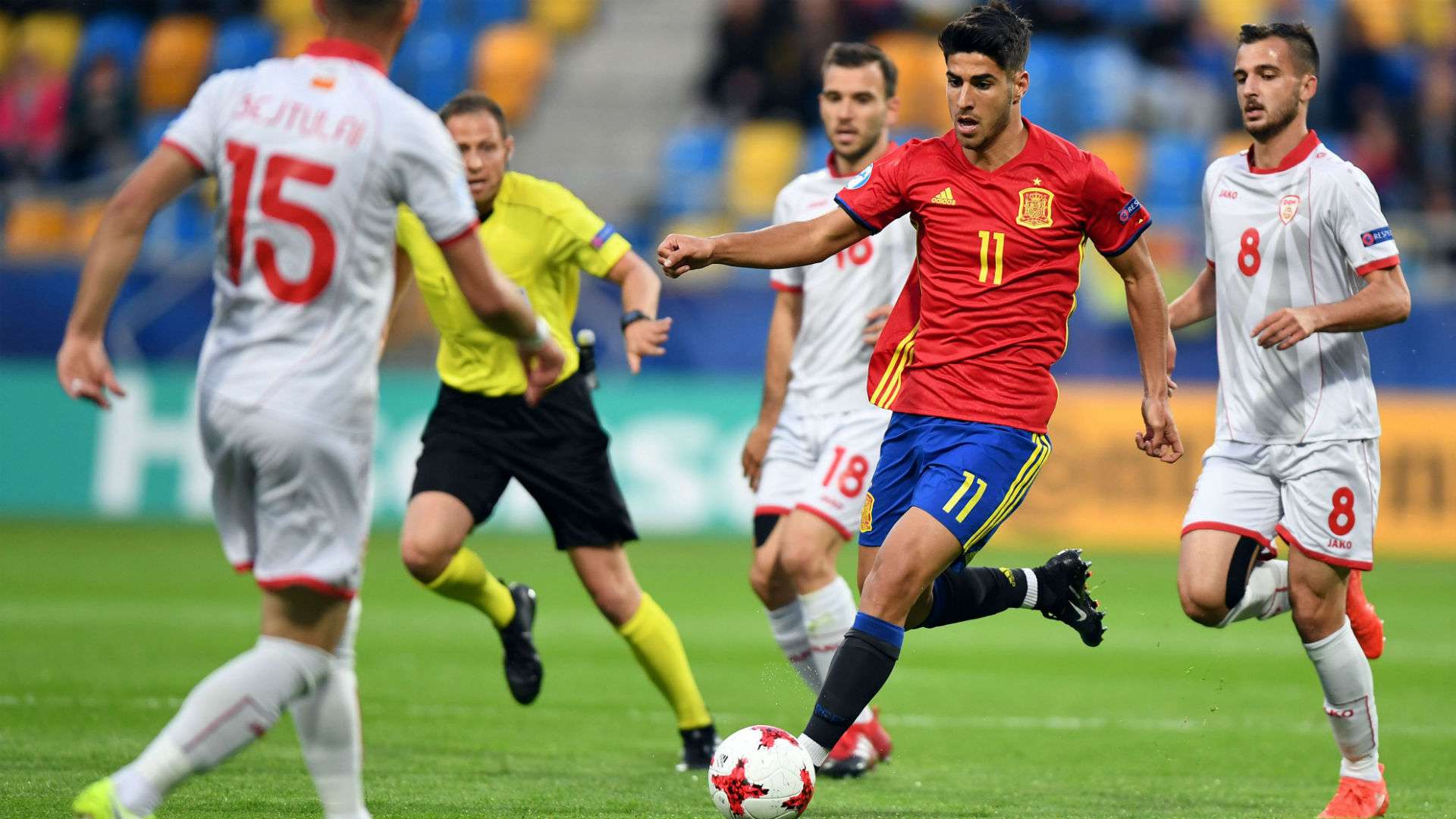 Marco Asensio Spain Macedonia Under-21