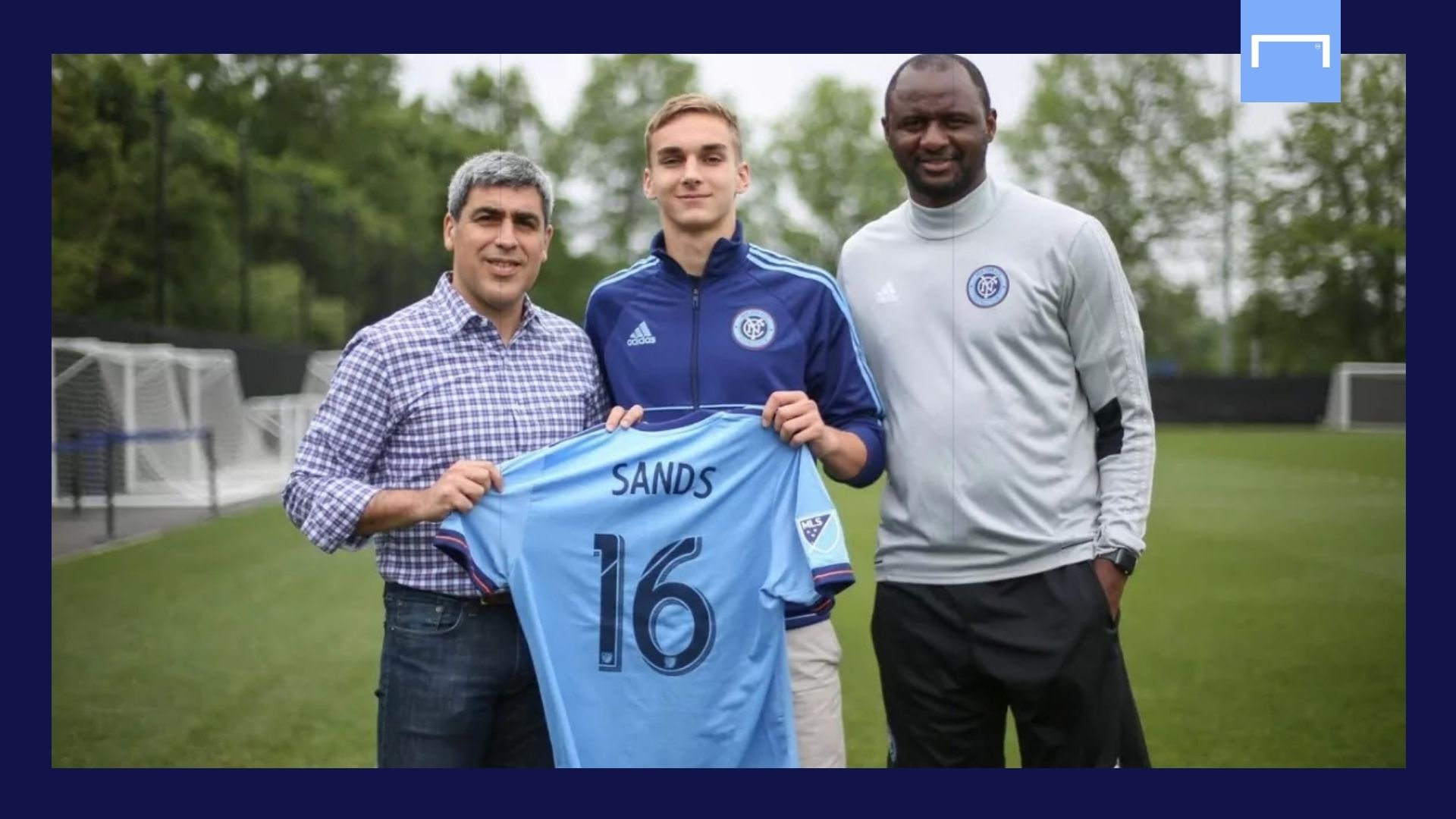 James Sands Claudio Reyna Patrick Vieira GFX NYCFC