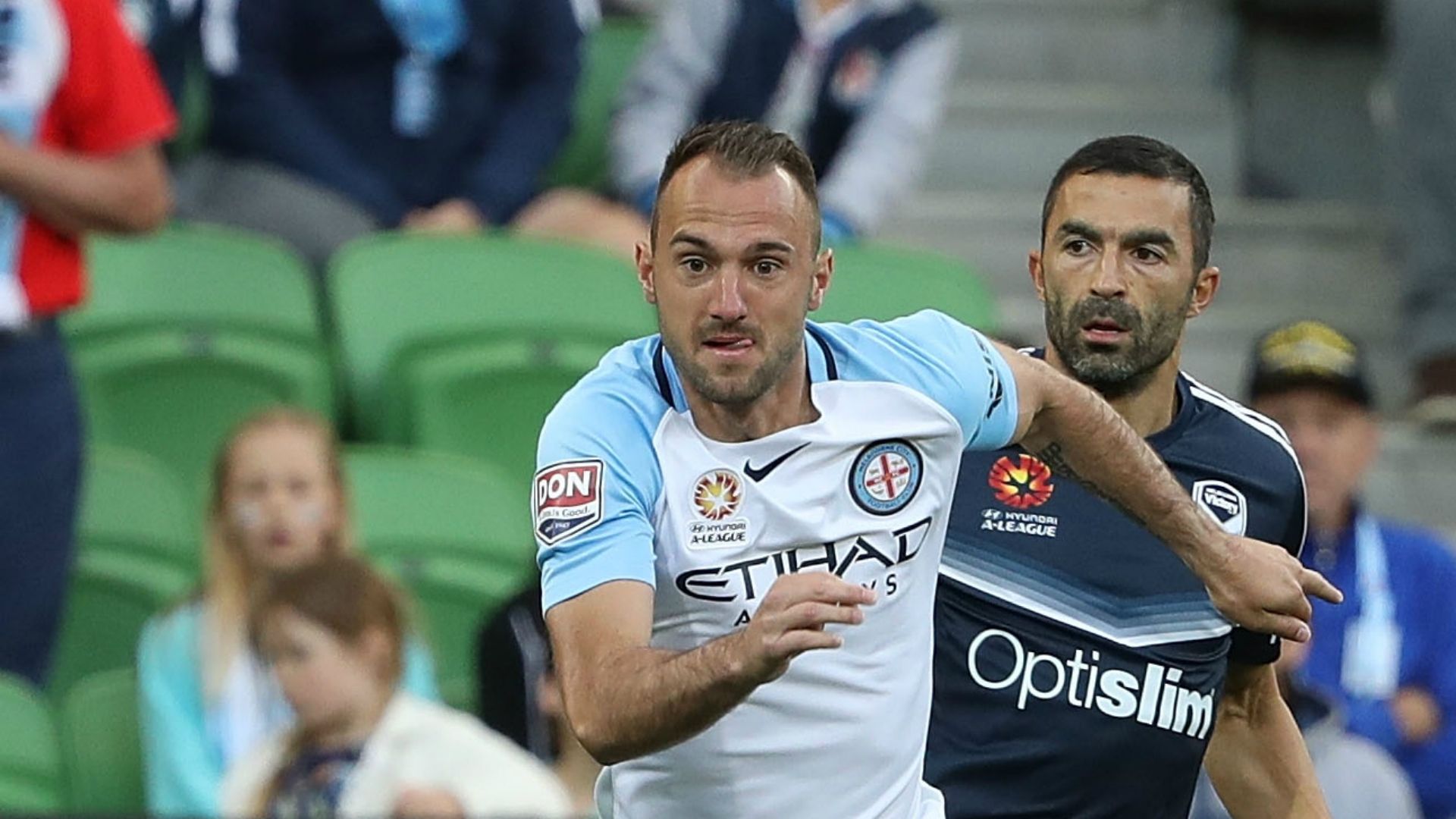 Ivan Franjic Melbourne City v Melbourne Victory A-League 17122016