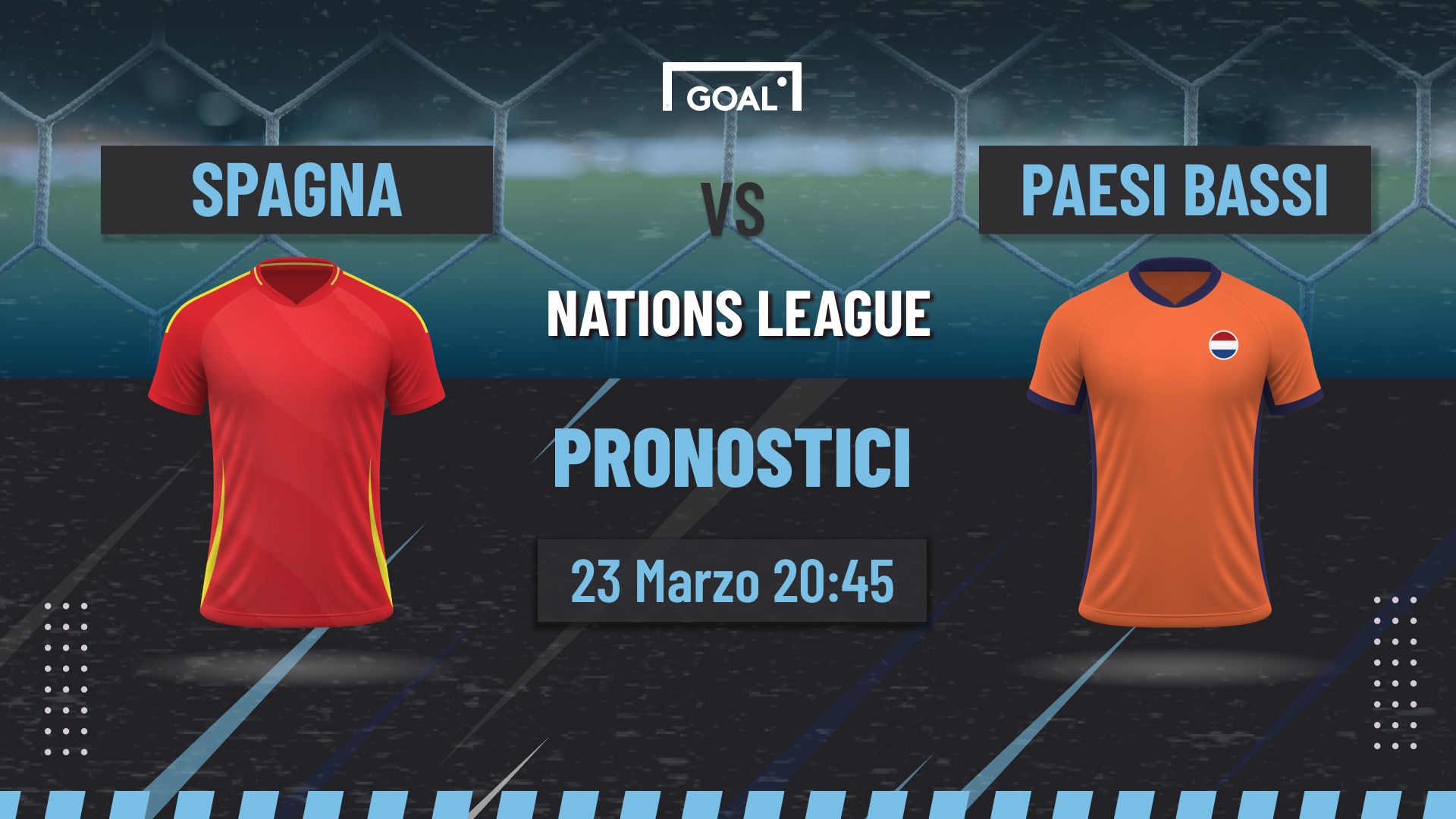 pronostici Spagna - Paesi Bassi