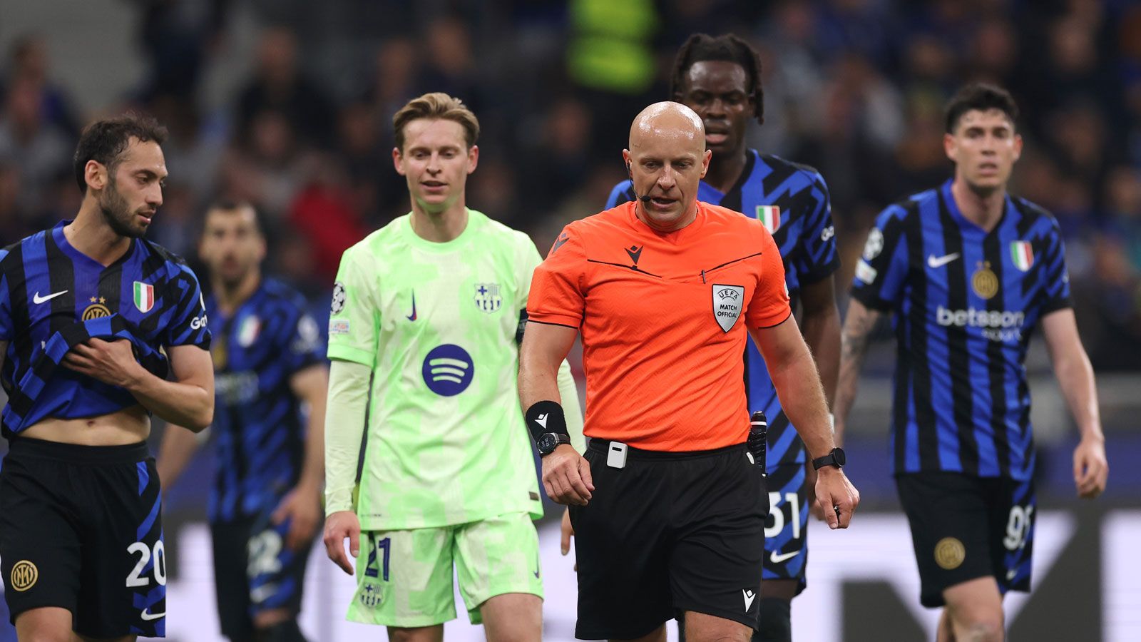 Marciniak Inter Barca