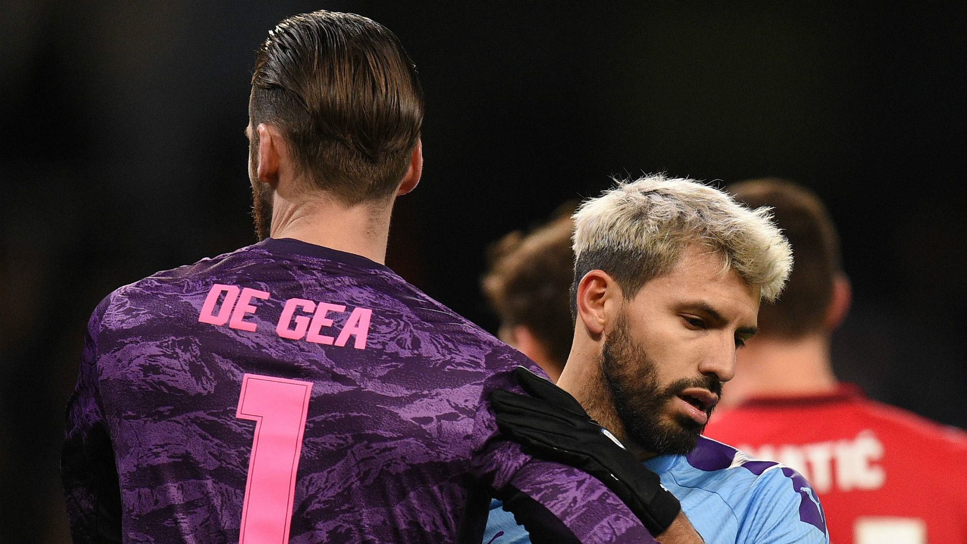 David de Gea Sergio Aguero Manchester United Manchester City 2019-20