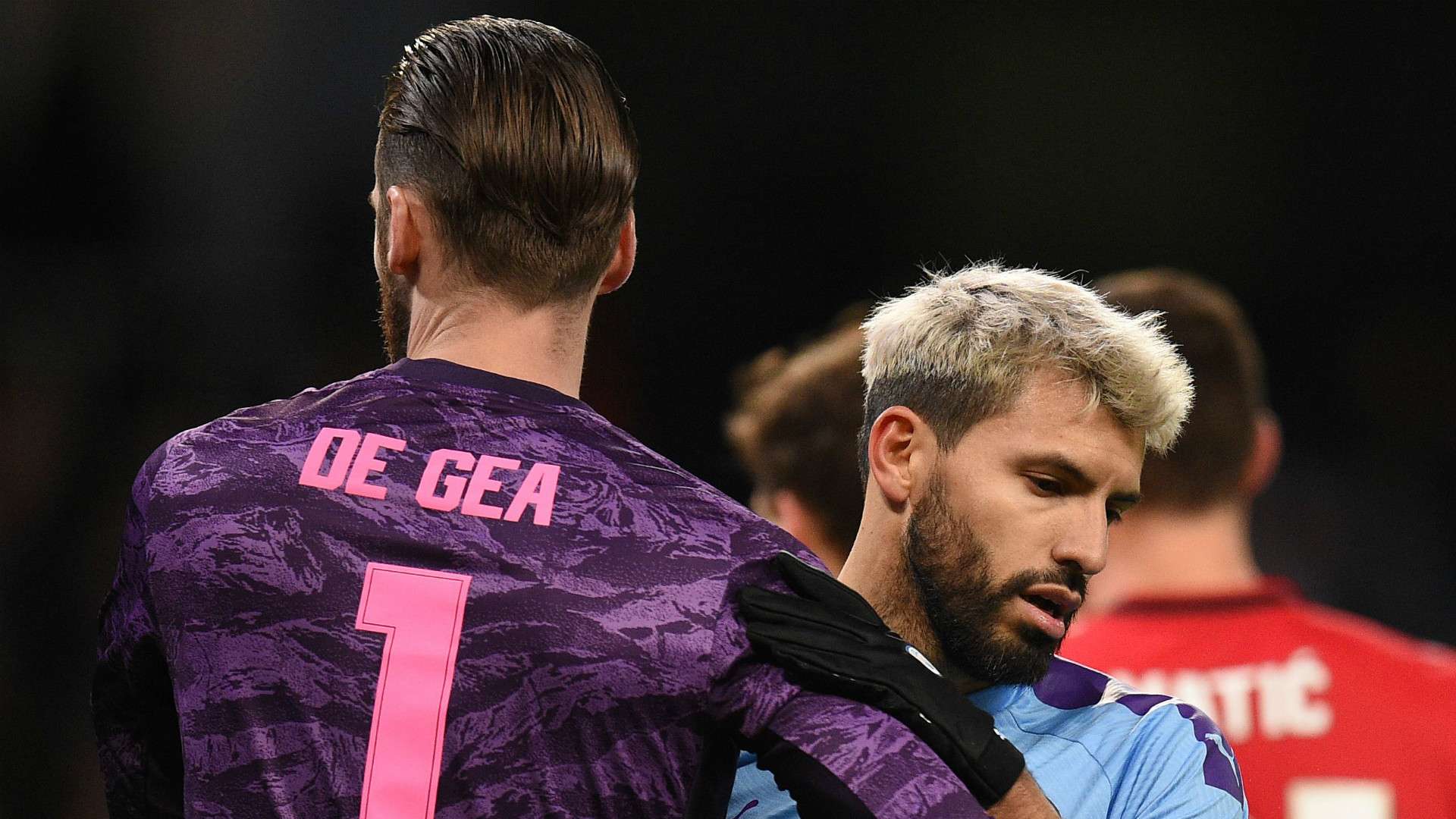David de Gea Sergio Aguero Manchester United Manchester City 2019-20