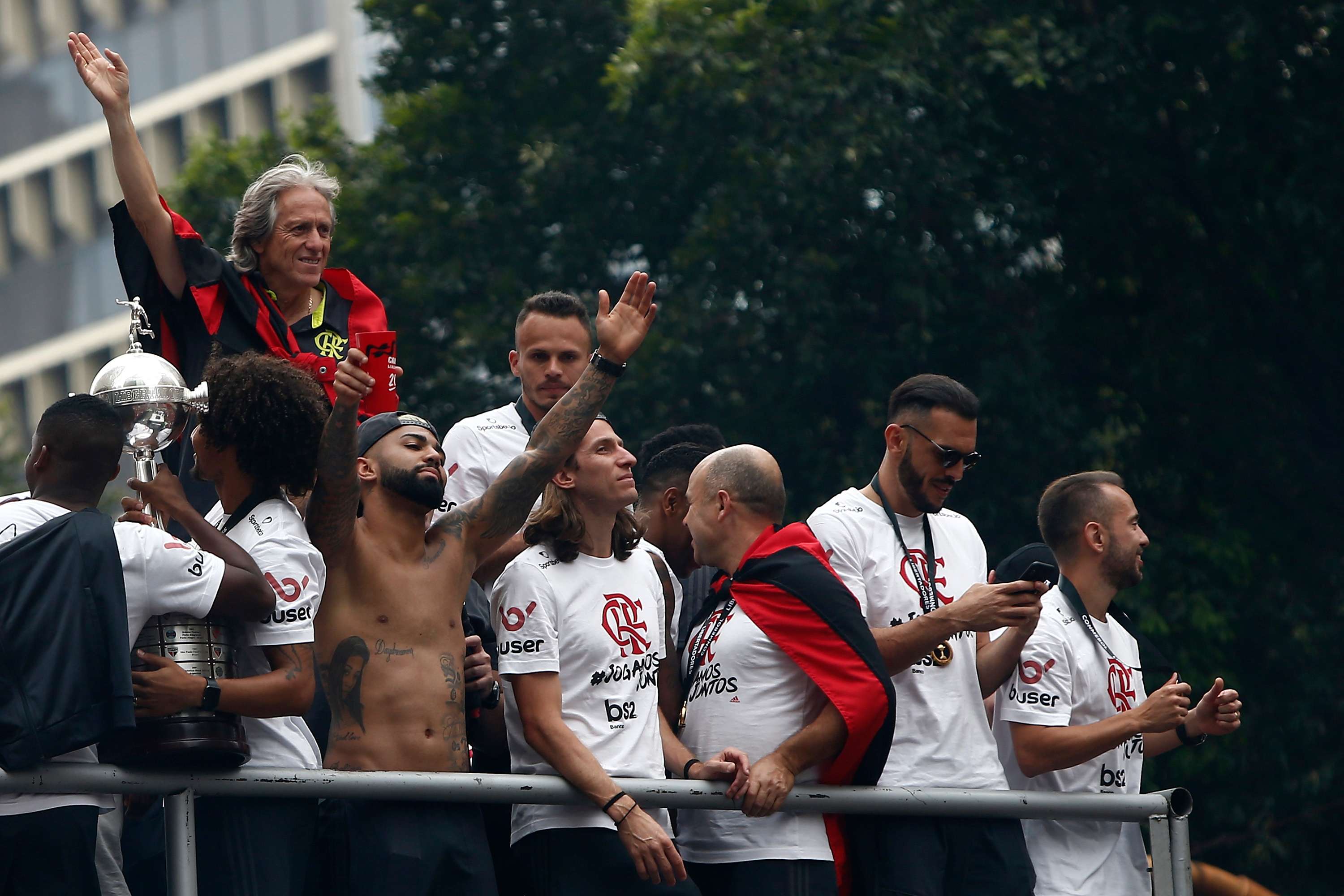 Flamengo Gabriel Jorge Jesus Libertadores 241119