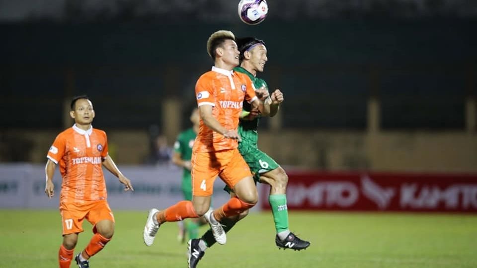 Ho Tan Tai Woo Sang-hoo Binh Dinh vs Sai Gon 2021 V.League