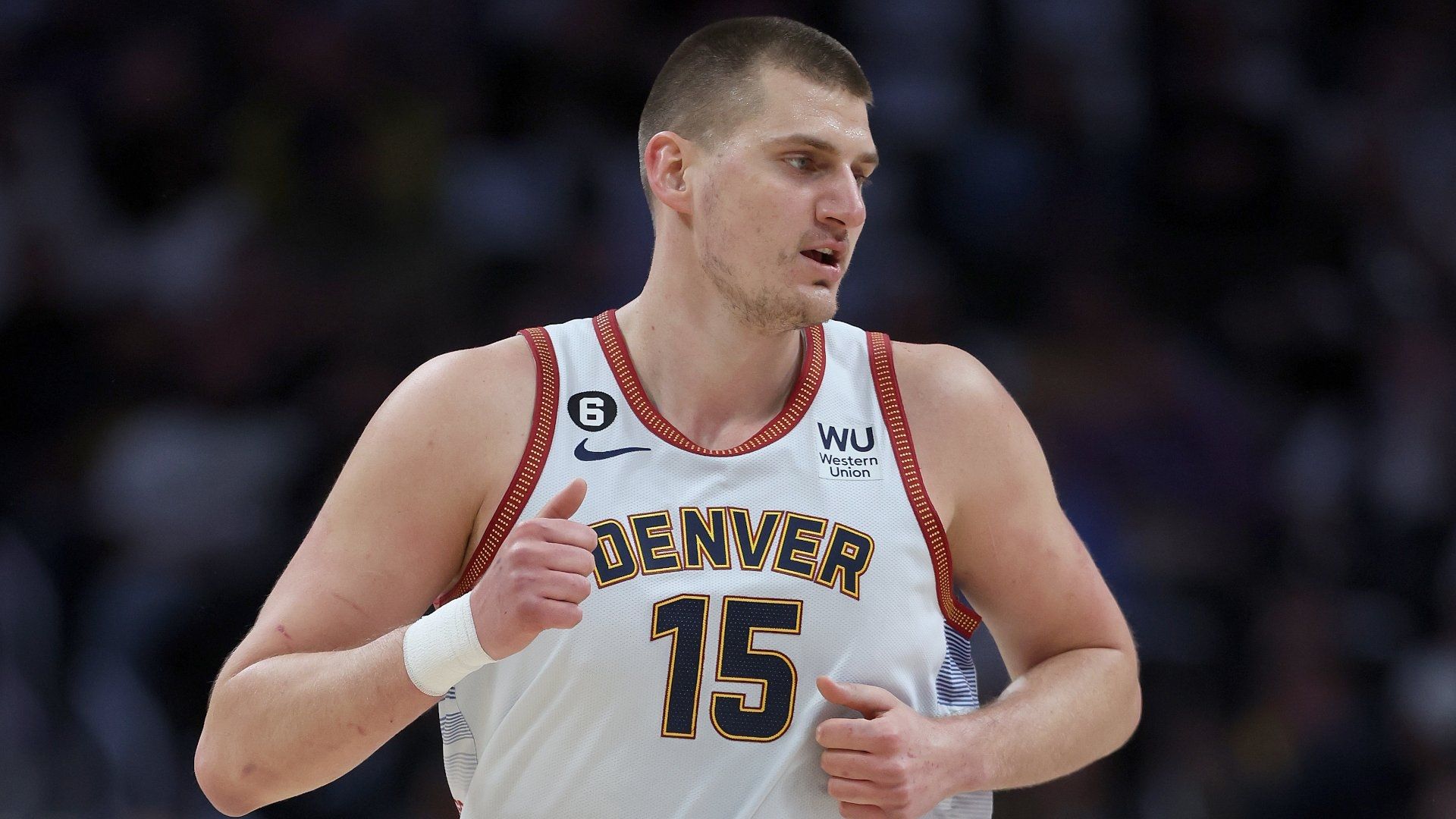 Nikola Jokic, pivô do Denver Nuggets, da NBA, 2022/23