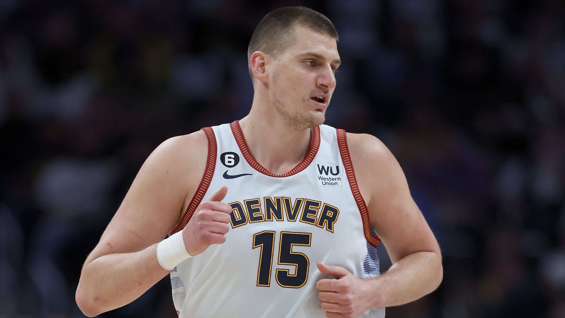 Nikola Jokic, pivô do Denver Nuggets, da NBA, 2022/23