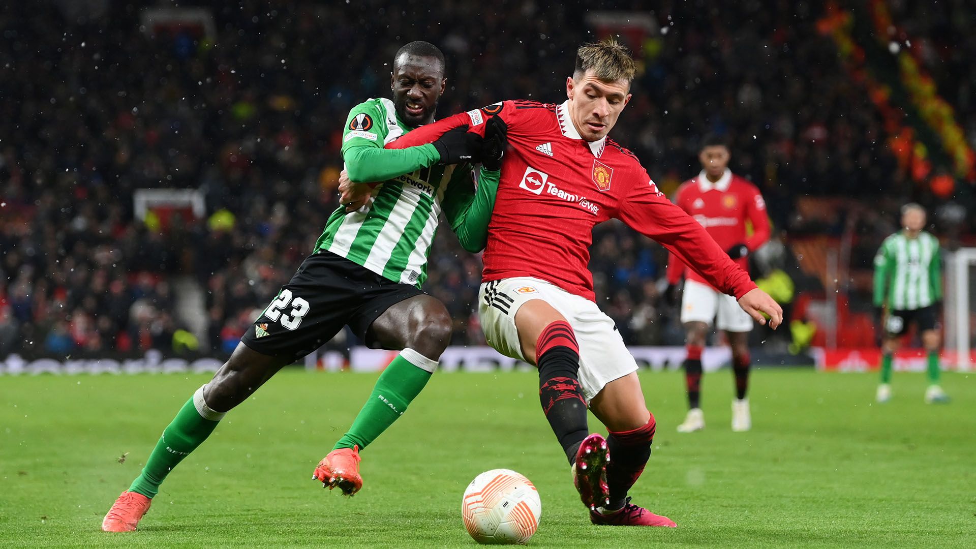 Lisandro Martinez Manchester United Betis 2022-23