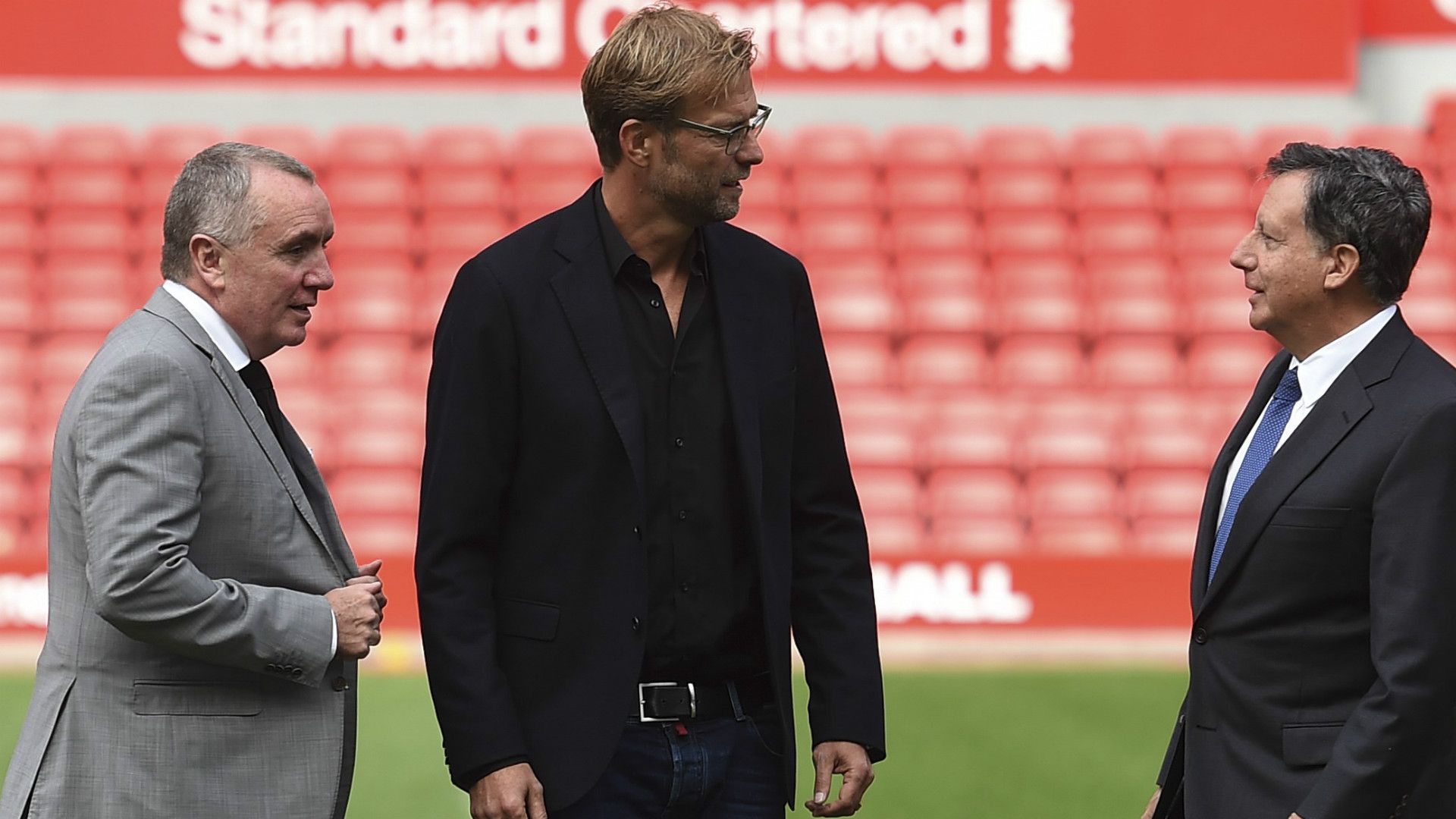 HD Ian Ayre Jurgen Klopp Tom Werner