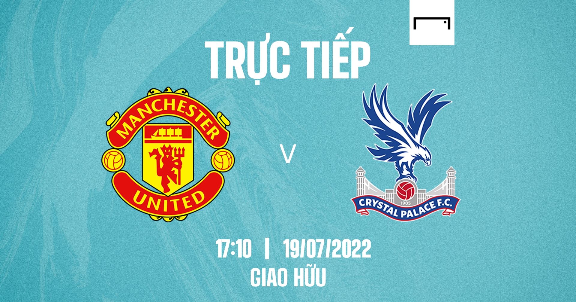 Live Manchester United vs Crystal Palace Friendly Match GFX