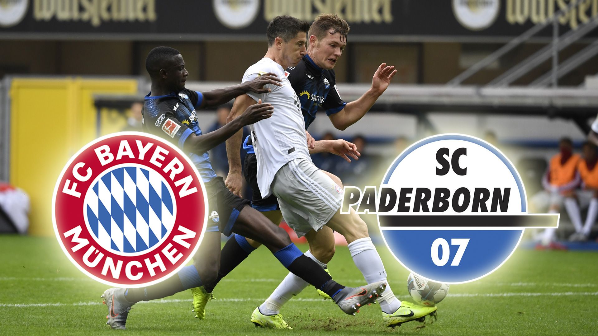 GFX FC Bayern München Paderborn TV LIVE-STREAM DAZN