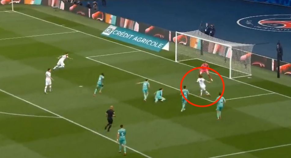 Angel Di Maria PSG Angers 2021