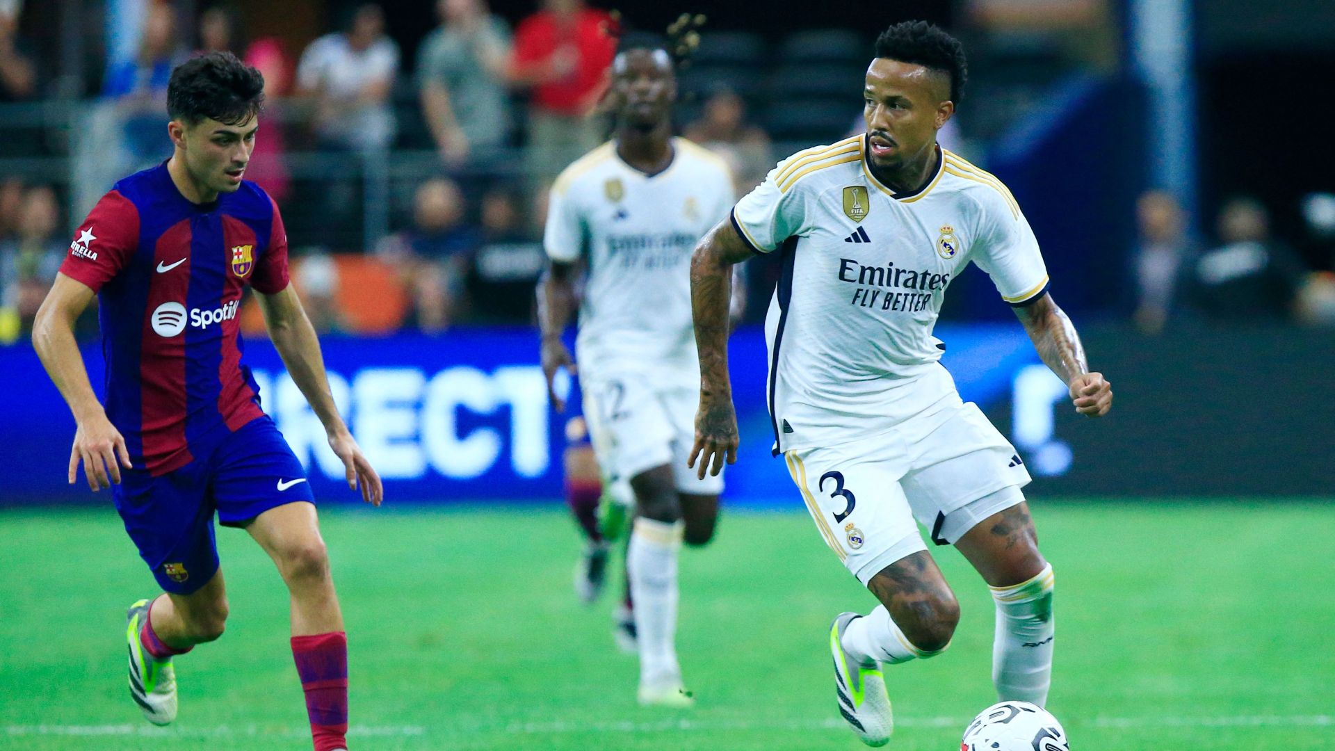 Barcelona Real Madrid Pedri Militao