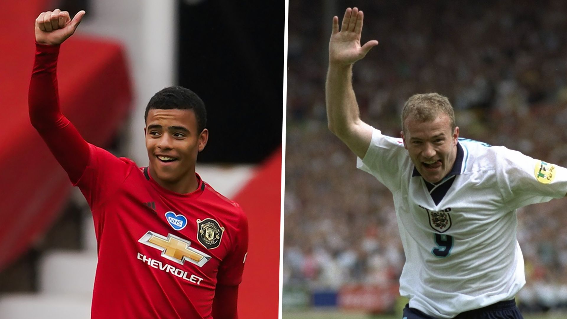 Mason Greenwood Alan Shearer