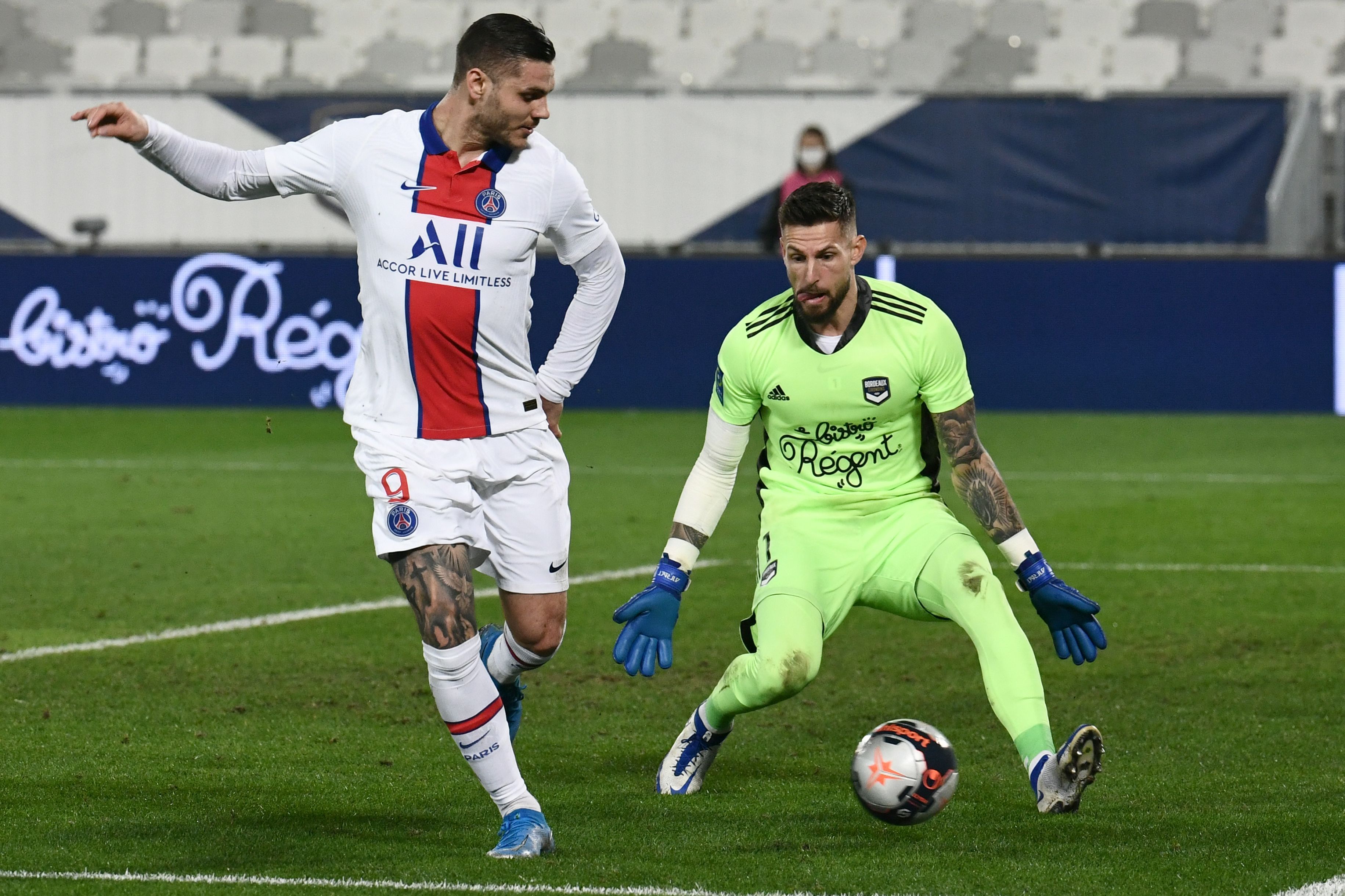Icardi Costil Bordeaux-PSG
