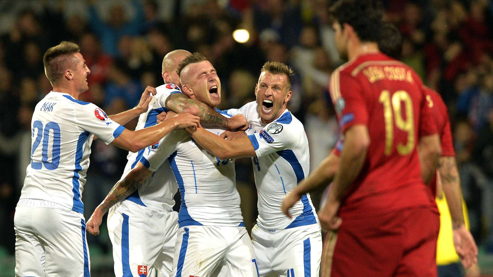 Kucka Diego Costa Slovakia Spain EURO 2016 Qualifier 4569302