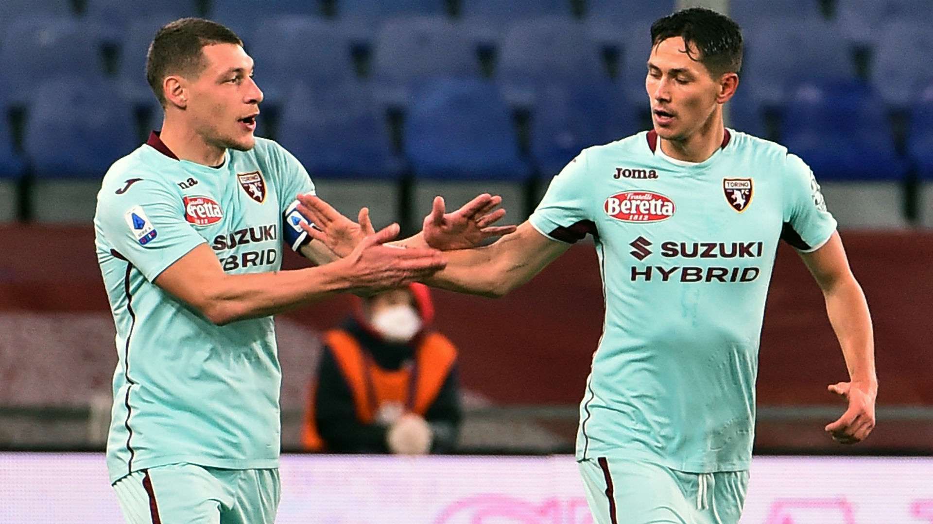 Lukic Belotti Genoa Torino Serie A