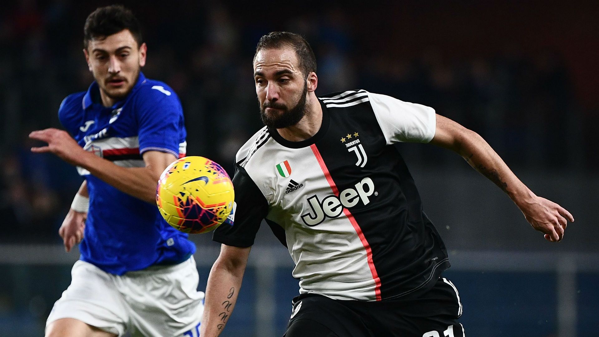 Higuain Ferrari Sampdoria Juventus