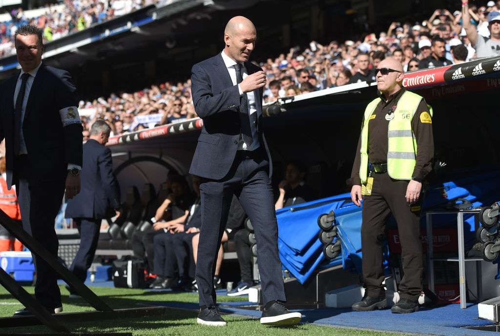 real madrid celta vigo zinedine zidane 16032019