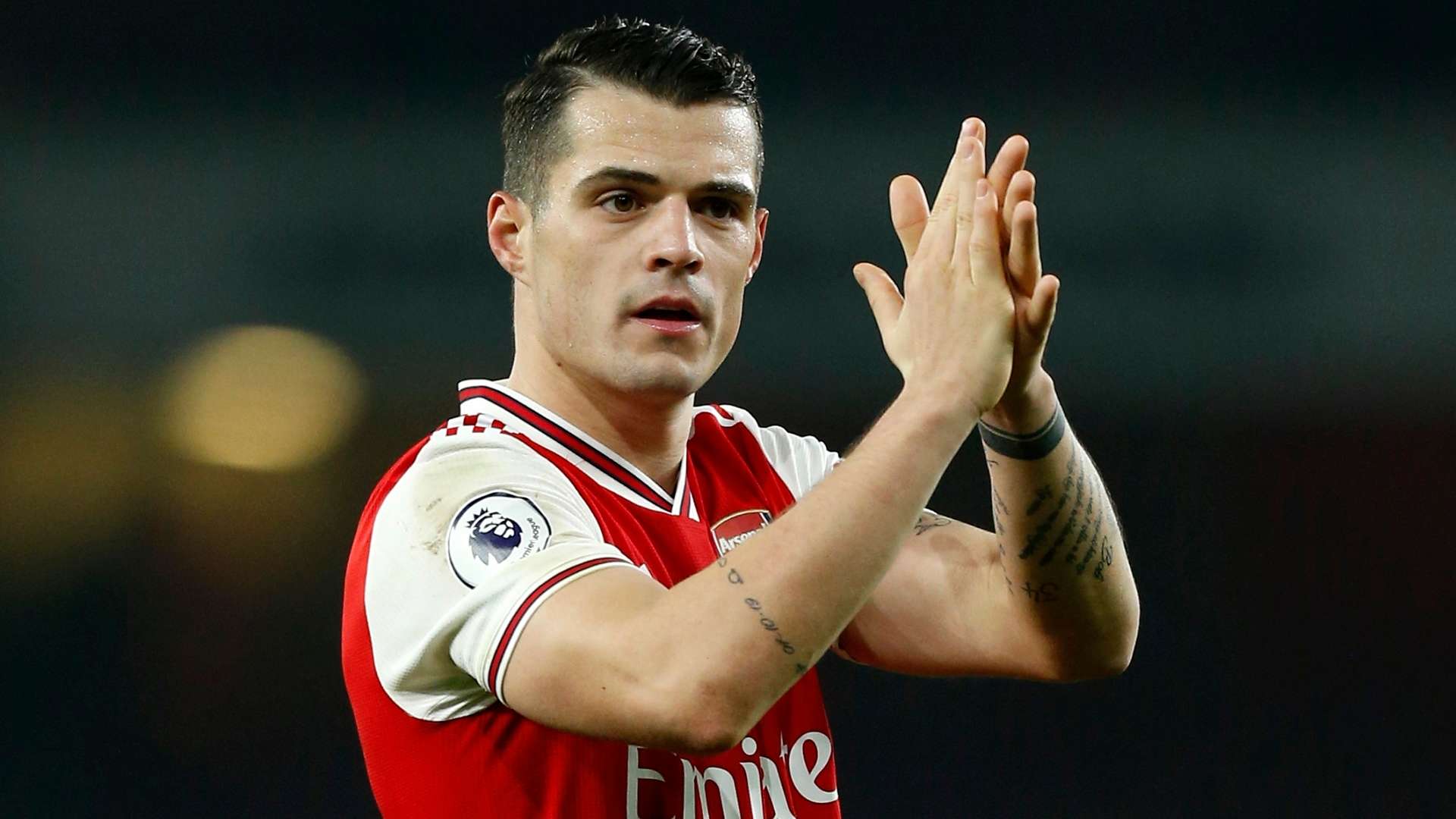 Granit Xhaka Arsenal Manchester United 2019-20