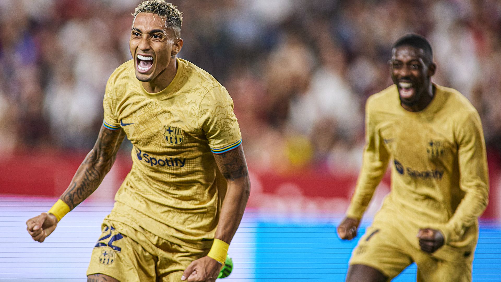 Raphinha Ousmane Dembele Barcelona 2022-23