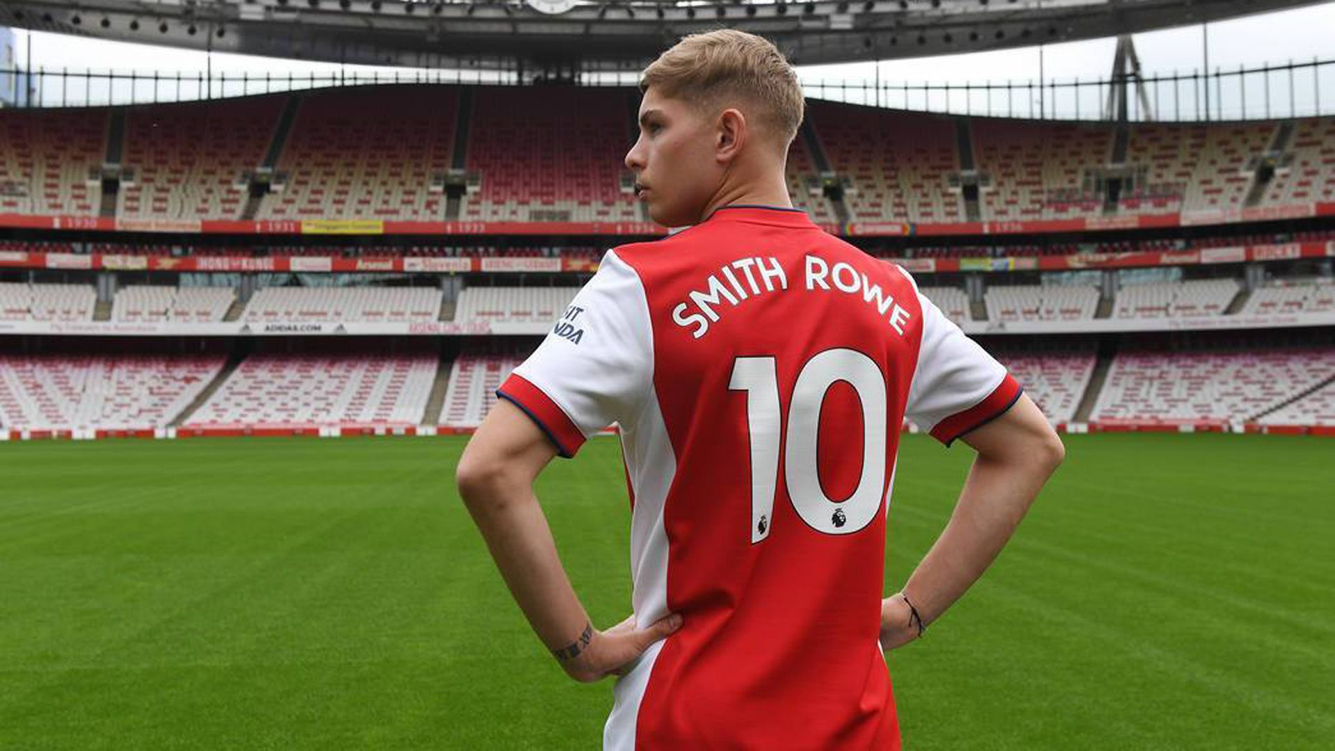Emile Smith Rowe Arsenal number 10