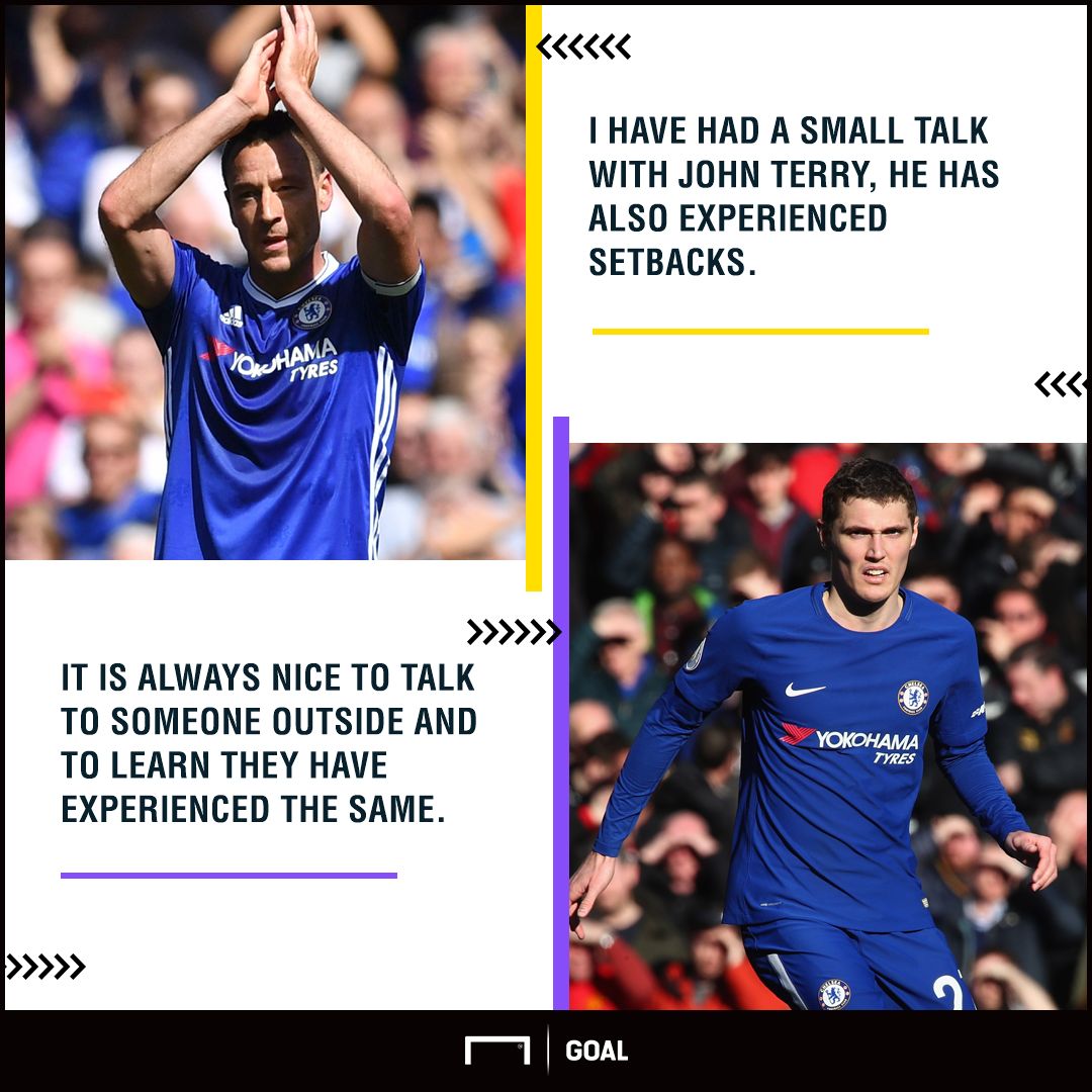 Andreas Christensen John Terry advice