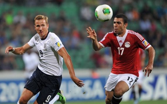 Harry Kane & Elhanafi Yasser @ Egypt Vs England @ World Cup U 20