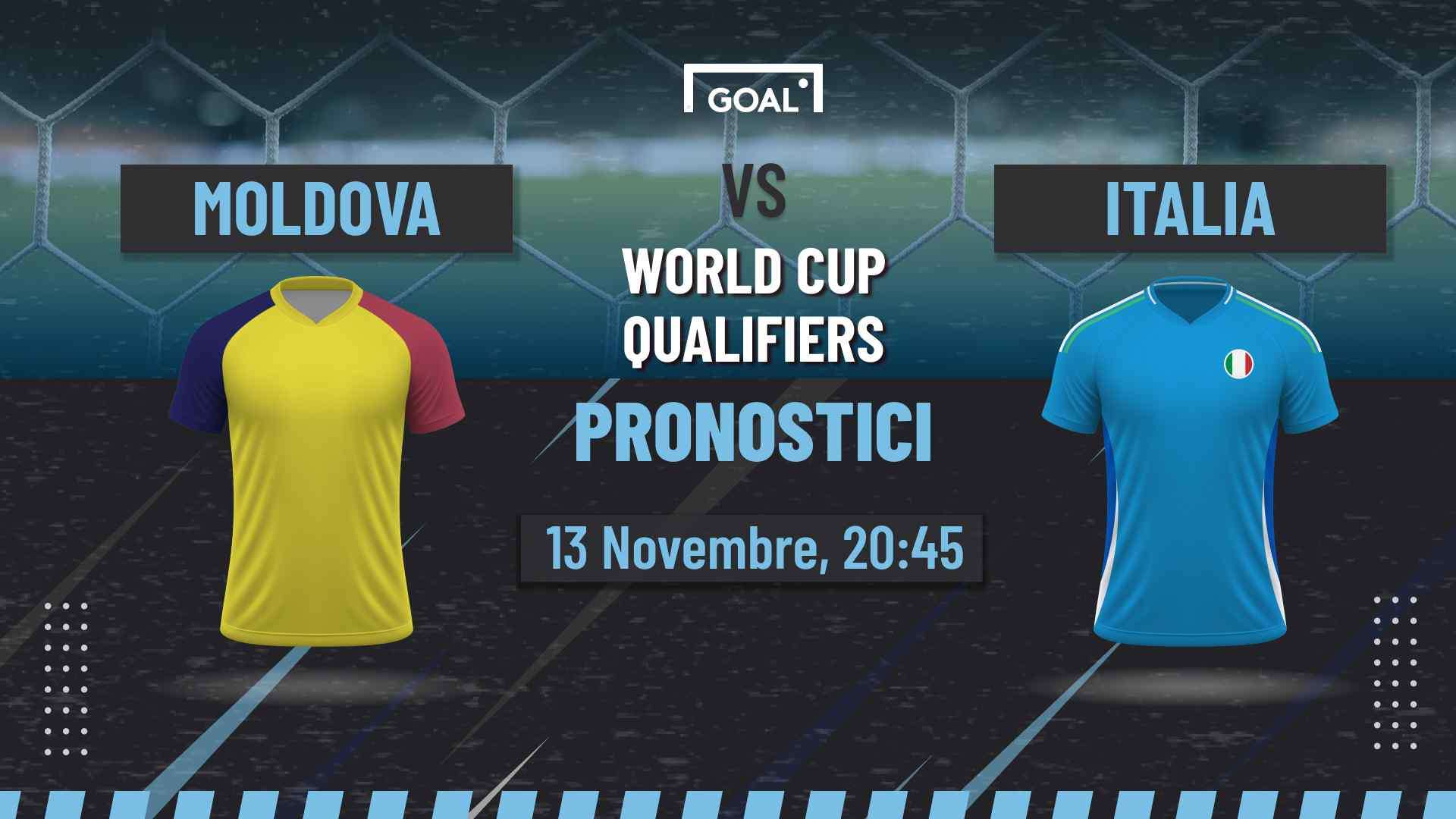 pronostici Moldova - Italia