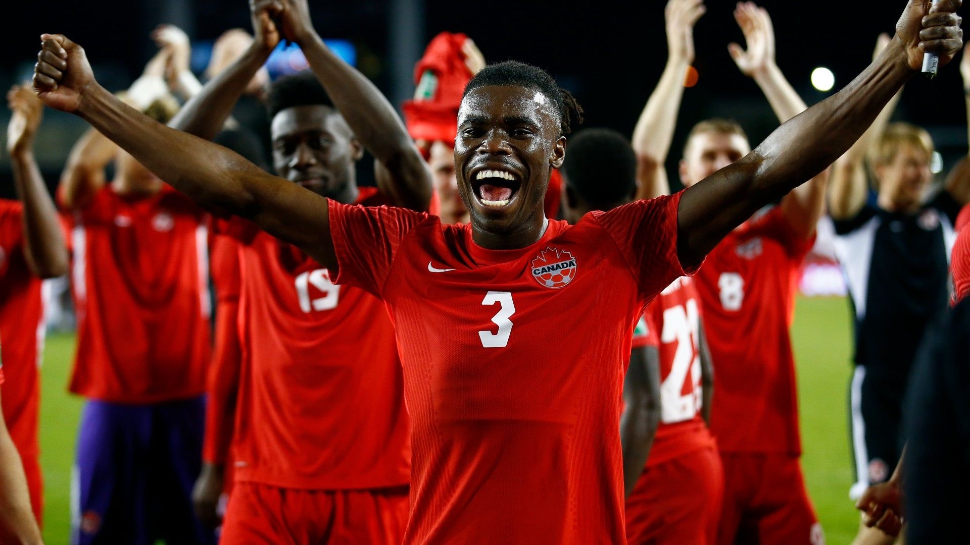 Canada celebrate 2021