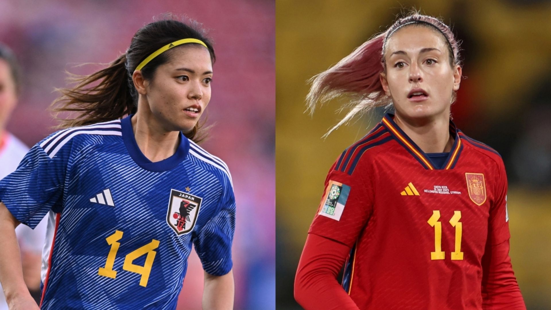 Yui Hasegawa Japan Alexia Putellas Spain