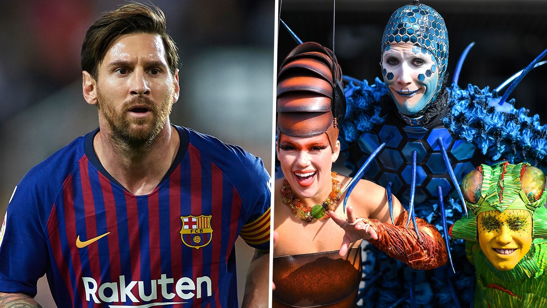 Messi Cirque du Soleil