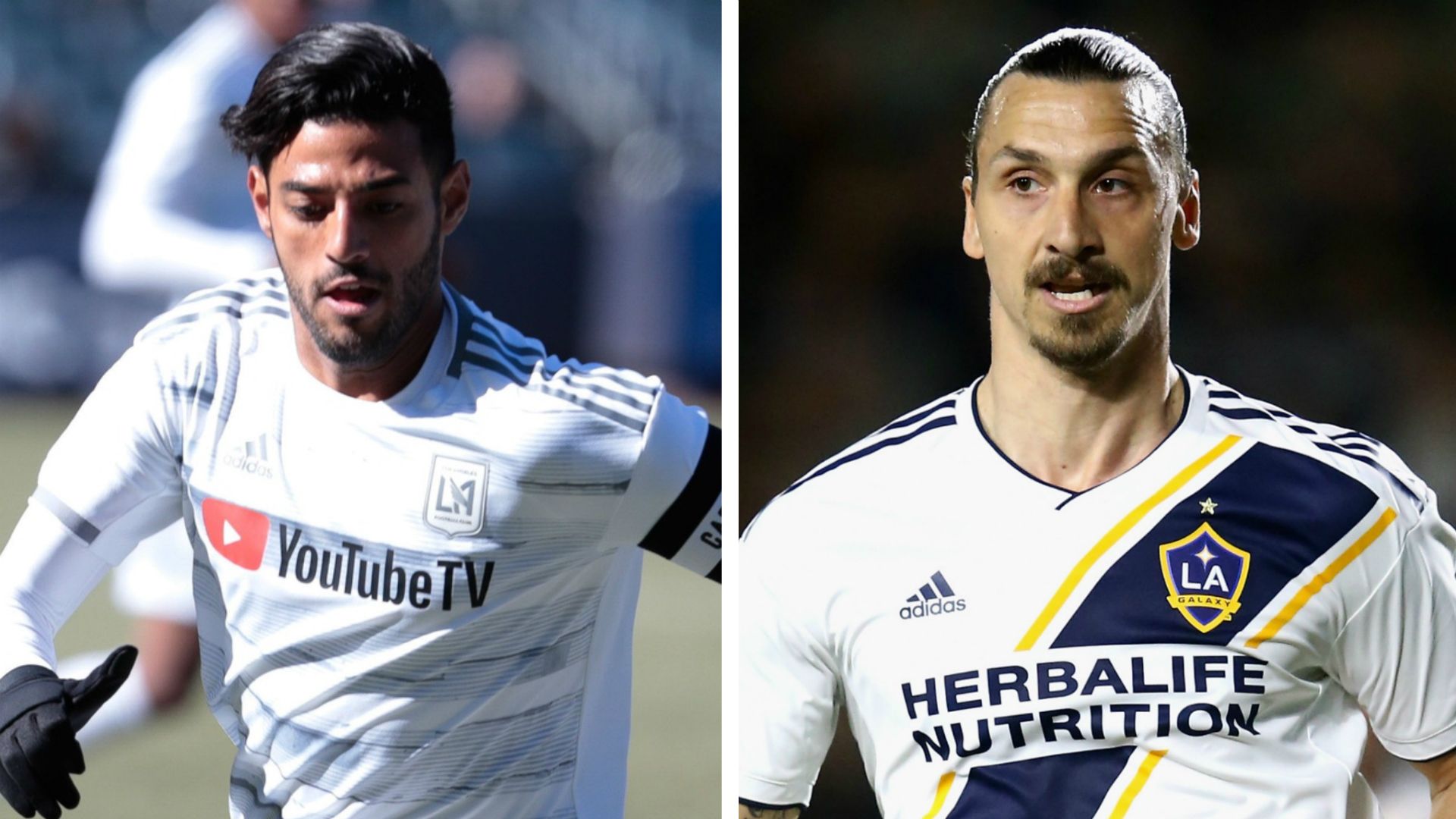 Carlos Vela Zlatan Ibrahimovic Split Image 07302019